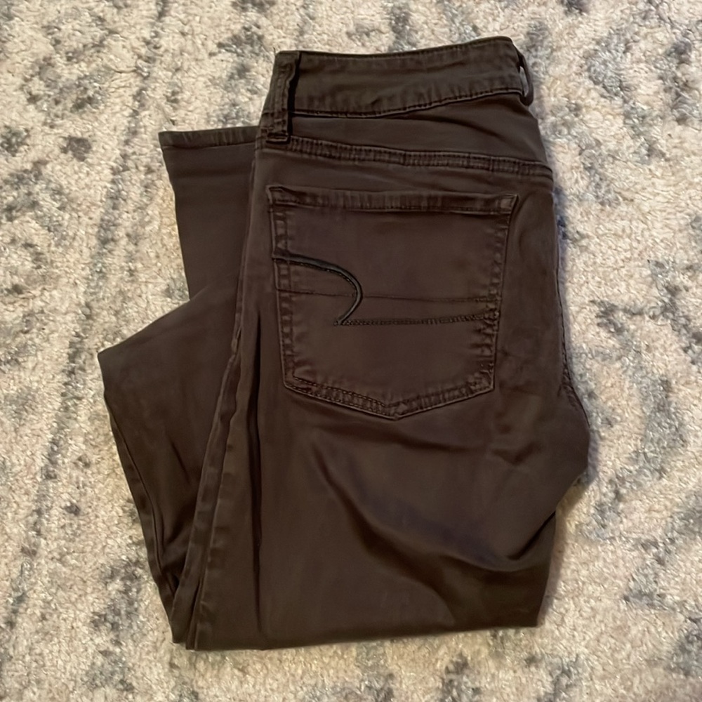 American Eagle Sateen jegging